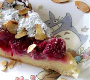 Raspberry and Almond Tart