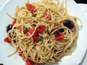 Spaghetti with Tuna, Capers, and Olives