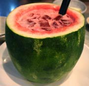 Watermelon with Rum
