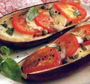 Eggplants Amalfi Style
