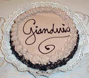 Gianduia Torte with Chocolate Glaze